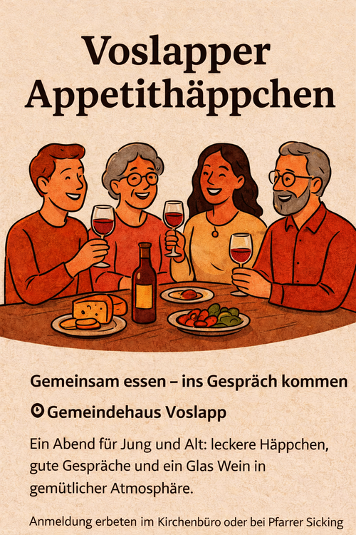 Voslapper-Appetithäppchen-Flyer